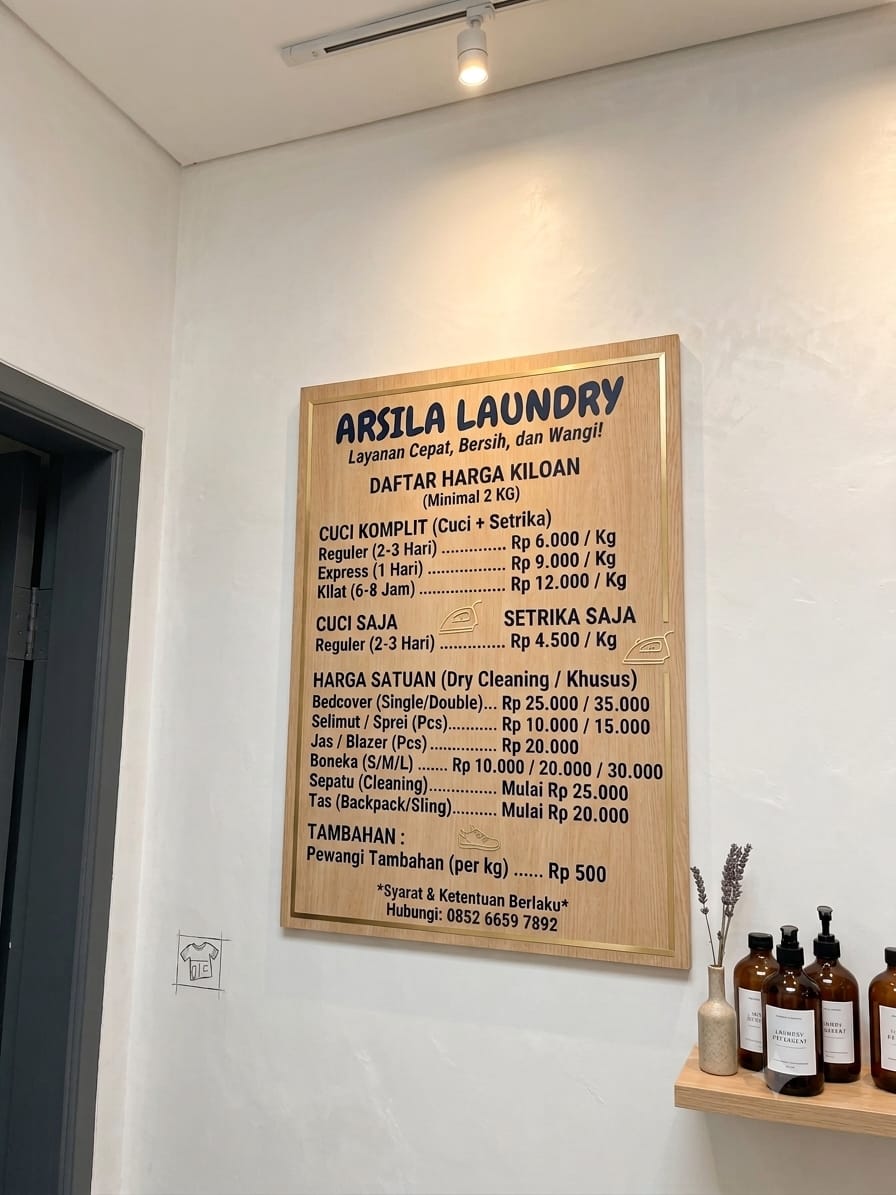Suasana Arsila Laundry